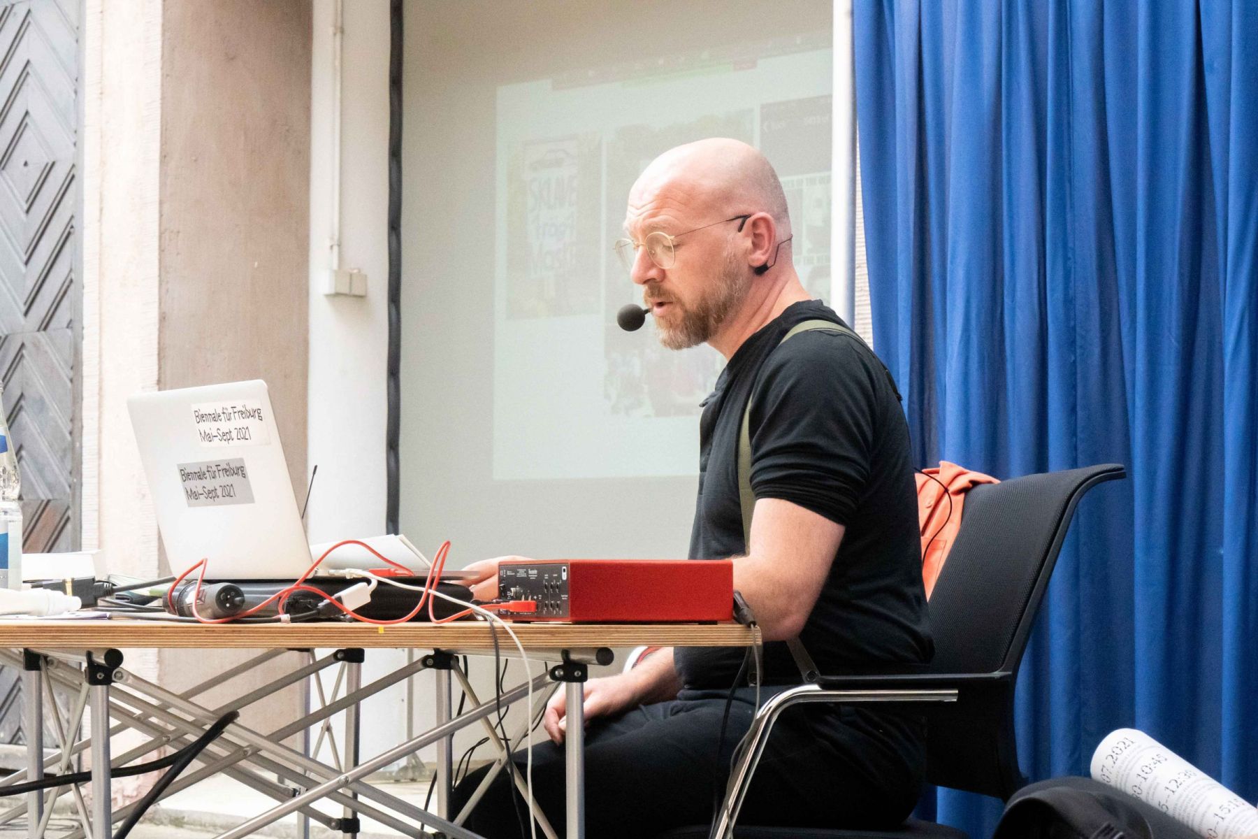 Vortragender Simon Strick
Foto: Karolina Sobel